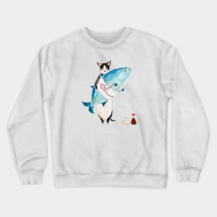 Hatsugatsuo Nyanco Crewneck Sweatshirt